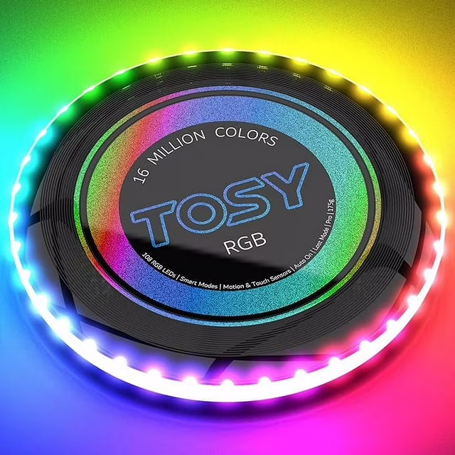 16 MILLION COLORS - Enjoy all the beautiful displays of 16.7 million color variations created from 108 RGB LEDs (24-bit).