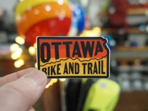 Ottawa Bike and Trail logo, Ottawa, Kansas