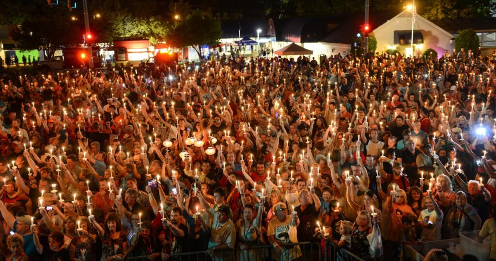 Hundreds of fans gathered in Memphis during Elvis Week, celebrating the life and legacy of Elvis Presley.