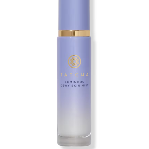 Tatcha Luminous Dewy Skin Mist bottle - luxury hydrating face mist for radiant glow