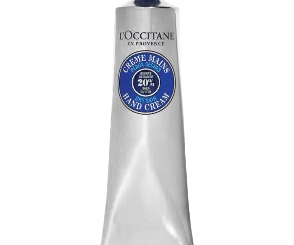 L’Occitane 20% Shea Butter Hand Cream tube, rich formula for soft, nourished, and hydrated hands – ShauneeNation