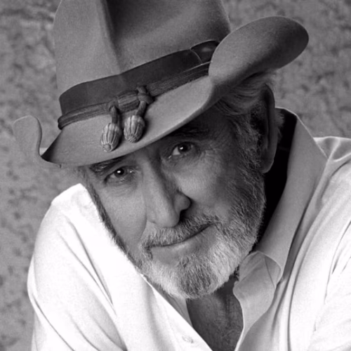 Don Williams, country music singer, portrait-style image.
